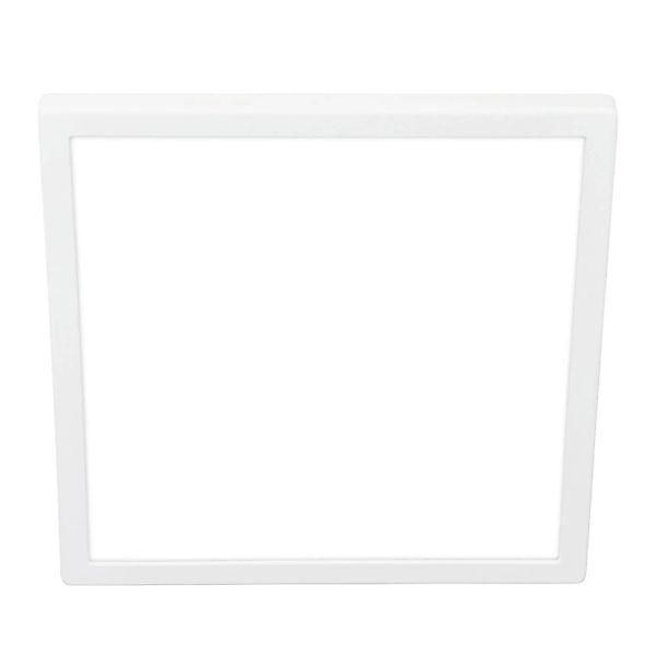 Briloner LED-Deckenleuchte Kada Ultraflach 29,5 cm x 29,5 cm x 2,8 cm Weiß günstig online kaufen