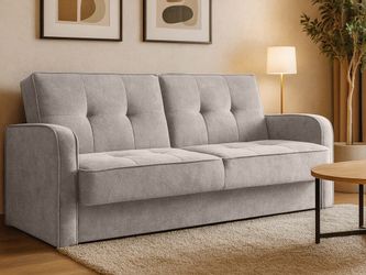 Beautysofa Schlafsofa PAVO 3-Sitzer mit Armlehnen, günstig online kaufen
