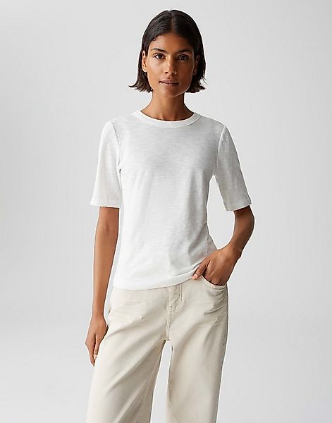 OPUS Kurzarmshirt SIMOKU aus BCI Baumwolle figurbetonter Schnitt, elastisch günstig online kaufen