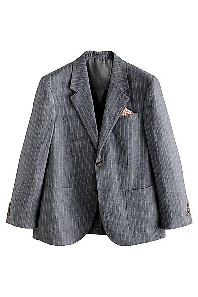 Next Sakko Slim Fit Signature Leomaster Gestreiftes Sakko (1-tlg) günstig online kaufen