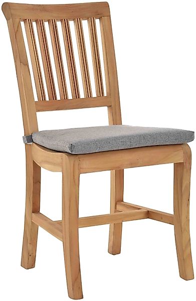 Krines Home Esszimmersessel Teakstuhl Holz Teak günstig online kaufen