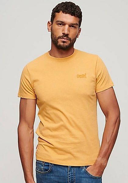 Superdry Rundhalsshirt Organic Cotton Essential Logo T-Shirt günstig online kaufen