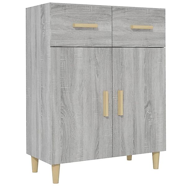 vidaXL Sideboard Grau Sonoma 69,5x34x89 cm Holzwerkstoff 817358 günstig online kaufen