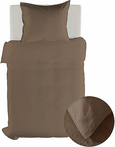 YELLOW Bettwäsche »Suite-Saint-Tropez«, Bettwäsche aus 55% Leinen und 45% B günstig online kaufen