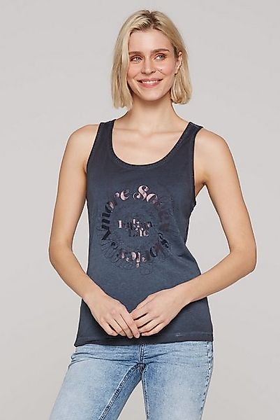 SOCCX Trägertop SOCCX Top Oil Dyed in Deep Sea (1-tlg) Nicht Vorhanden günstig online kaufen
