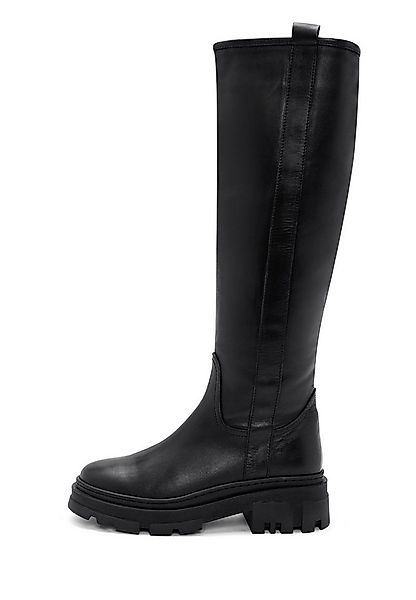 Derimod Stiefel aus Leder Bootsschuh Reißverschluss, Textilfutter, EVA Sohl günstig online kaufen