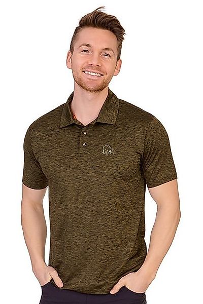 Tom Collins Trachtenshirt Poloshirt Herren - QUINTO - oliv günstig online kaufen