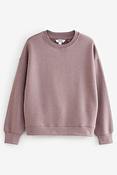 Next Sweatshirt Überfärbtes meliertes Sweatshirt (1-tlg) günstig online kaufen