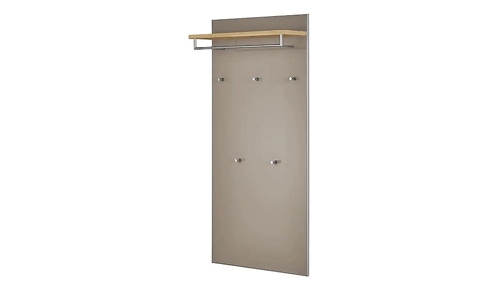 Garderobenpaneel  Duna ¦ beige ¦ Glas,Holzwerkstoff ¦ Maße (cm): B: 80 H: 1 günstig online kaufen