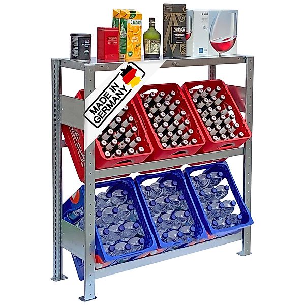 Lagerknecht Standregal Getränkekistenregal made in Germany günstig online kaufen