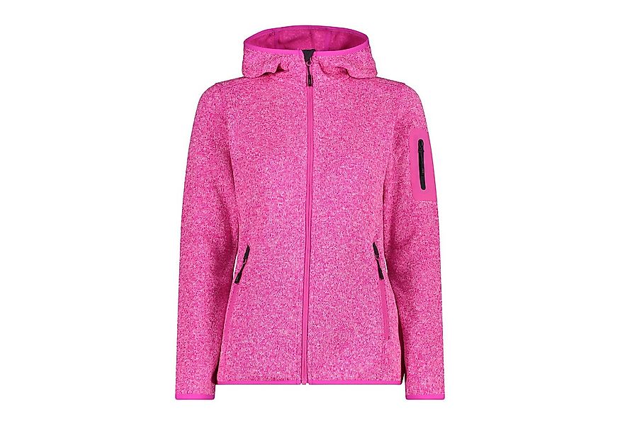 CMP Fleecejacke CMP Damen Jacke Knitted Melange Hoody 3H19826 günstig online kaufen