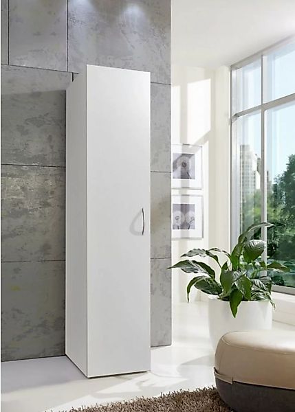 freiraum Mehrzweckschrank Multiraumkonzept (BxH: 50x185 cm) in WEISS mit ei günstig online kaufen