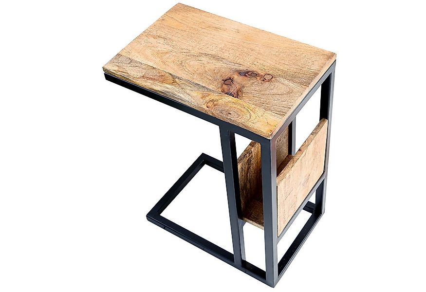 riess-ambiente Beistelltisch CONCIERGE 60cm natur / schwarz (Einzelartikel, günstig online kaufen