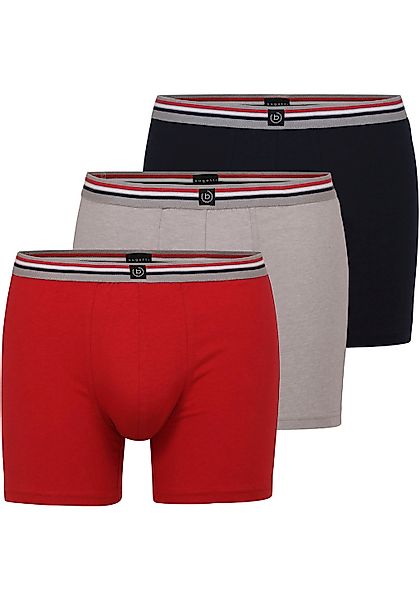 bugatti Boxershorts "Prag", (3 St.), für jeden Tag günstig online kaufen