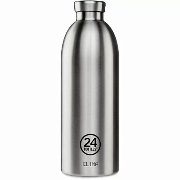 24Bottles Basic Clima Trinkflasche 850 ml Trinkflaschen silber günstig online kaufen