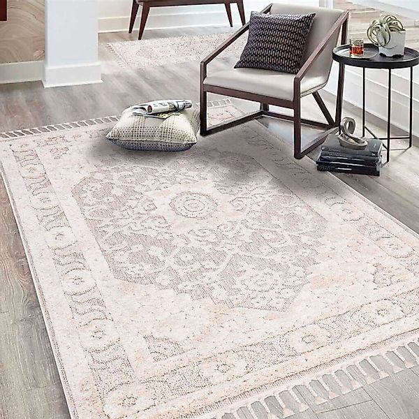 Carpet City Hochflor-Teppich »Valencia 732«, rechteckig, 20 mm Höhe, Läufer günstig online kaufen