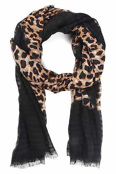 COLLEZIONE ALESSANDRO Modeschal "Aurea", 1 Stk. mit Leopardenmuster und sch günstig online kaufen