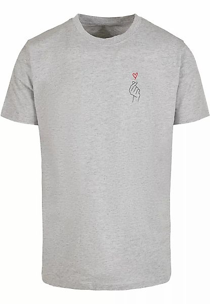 Merchcode T-Shirt "Merchcode Herren K Heart T-Shirt Round Neck", (1 tlg.) günstig online kaufen