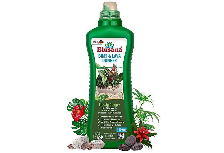 Blusana Pflanzendünger Bims & Lava Dünger XL 1 Liter Hydrokultur & Hydropon günstig online kaufen
