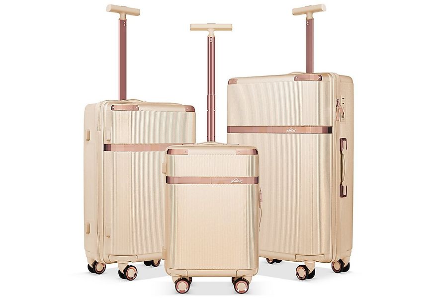 HOMELUX Kofferset Kofferset Reisekoffer 3er Set Hartschalen Koffer Trolley günstig online kaufen