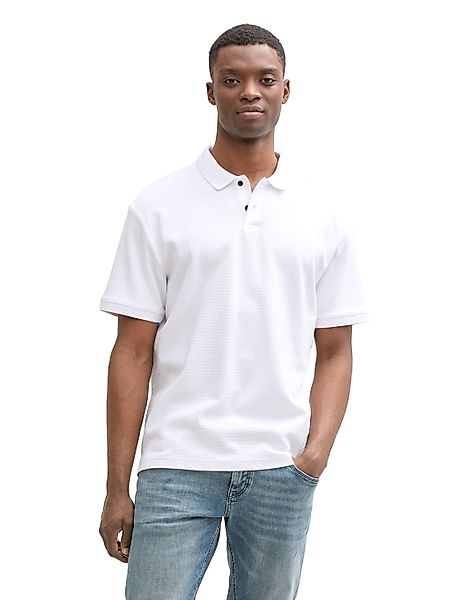 TOM TAILOR Denim Poloshirt mit Kontrastdetails günstig online kaufen