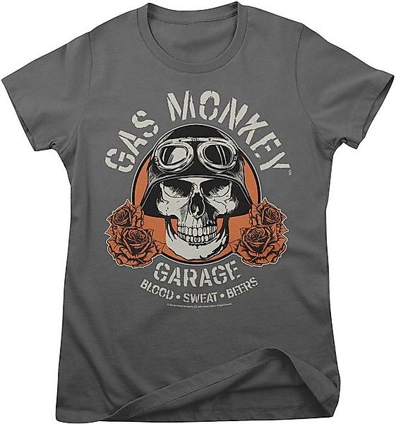 Gas Monkey Garage T-Shirt Skull Girly Tee günstig online kaufen