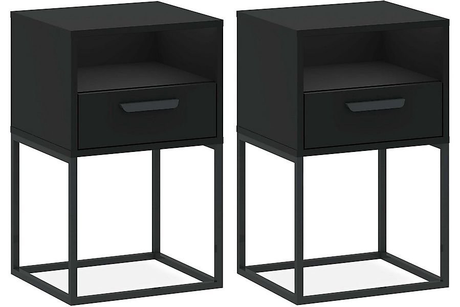 KONSIMO® Nachttisch RECTUS Nachtschrank, Modern, hergestellt in der EU, Bei günstig online kaufen