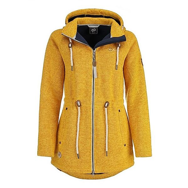 Dry Fashion Wollmantel Damen Fleece-Mantel St. Peter-Ording - Wärmende Flee günstig online kaufen