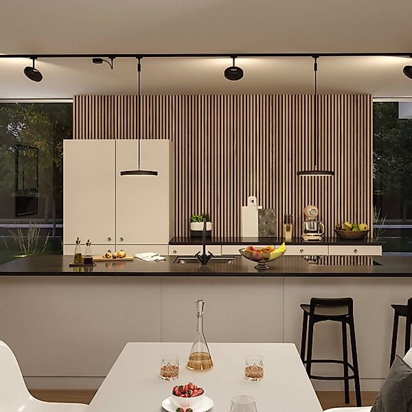 Paulmann URail LED-Spot Hildor, schwarz, 3.000K, dimmbar günstig online kaufen