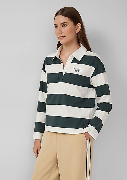 s.Oliver Sweatshirt Shirt im Polo-Stil mit günstig online kaufen