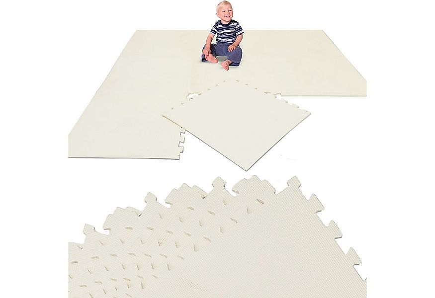 LittleTom Puzzlematte für Kinder 8 Teile Spielmatte 50 x 50cm Krabbelmatte günstig online kaufen