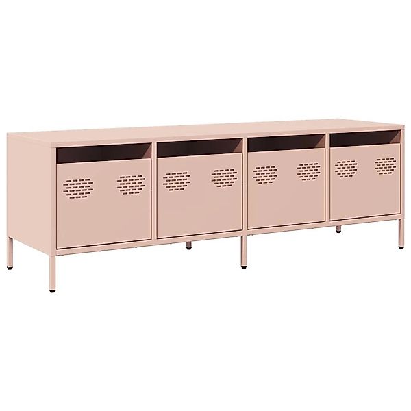 vidaXL TV-Schrank Rosa 135x39x43,5 cm Kaltgewalzter Stahl 851305 günstig online kaufen
