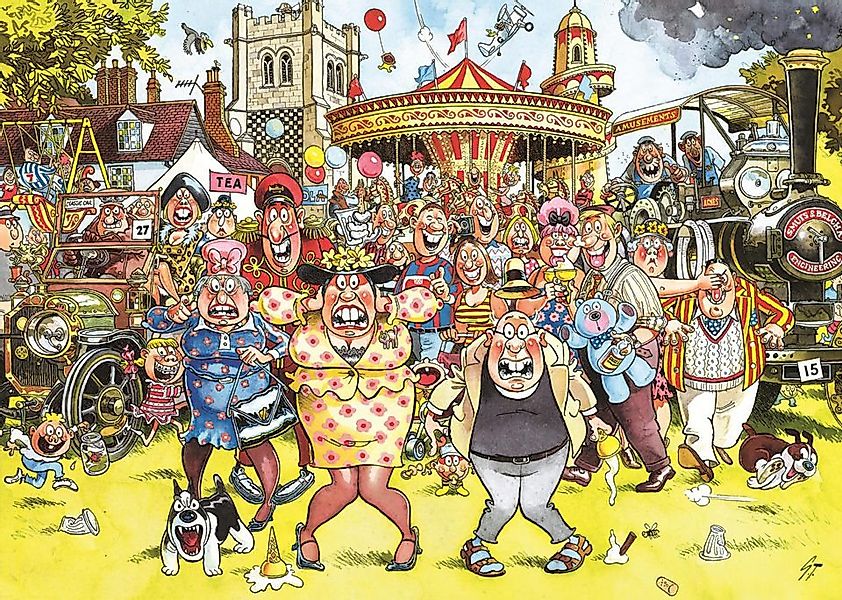 Jumbo Spiele Puzzle Wasgij Original 13 Tanzmariechen! 950 Teile Puzzle, 950 günstig online kaufen