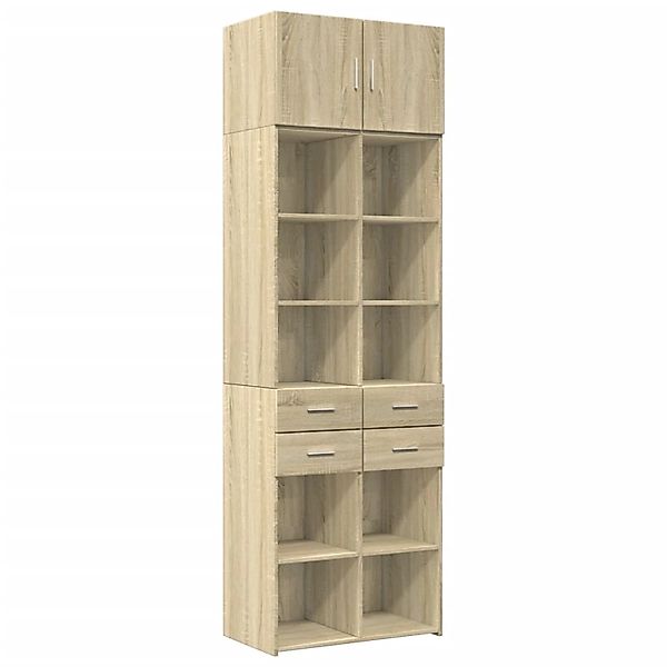 vidaXL Hochschrank Sonoma-Eiche 70x42,5x225 cm Holzwerkstoff 3281338 günstig online kaufen