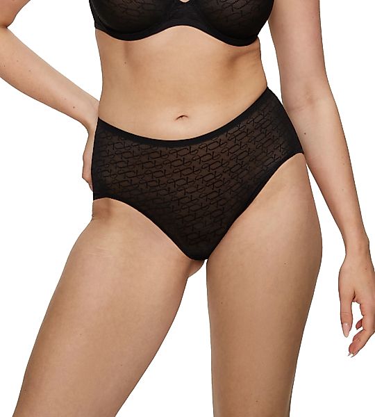 Triumph Maxislip "Signature Sheer" Monogramm-Tüll günstig online kaufen