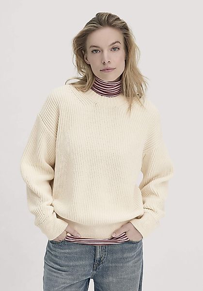 Hessnatur Strickpullover Relaxed aus reiner Bio-Baumwolle günstig online kaufen