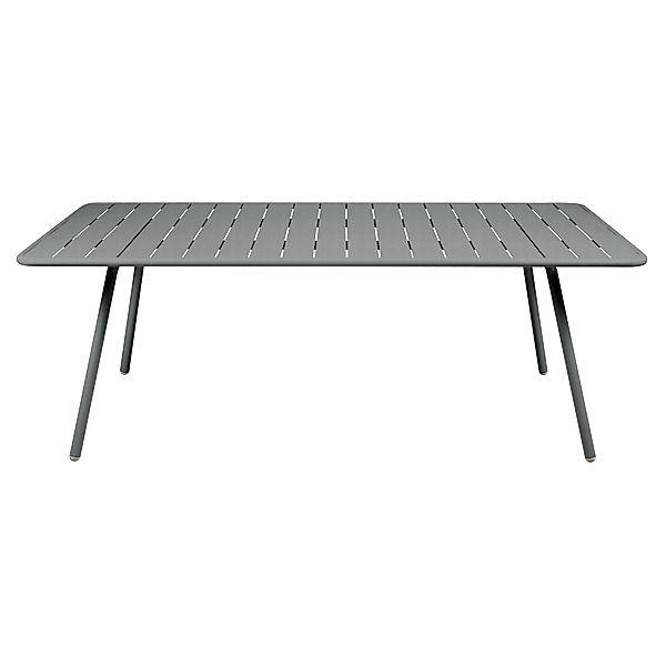 Luxembourg Tisch 207 x 100 cm Lapilligrau günstig online kaufen