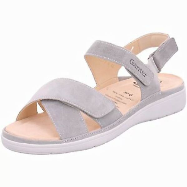 Ganter  Sandalen Sandaletten Gina 20 0102-6800 stone Softvelour 20 0102-680 günstig online kaufen