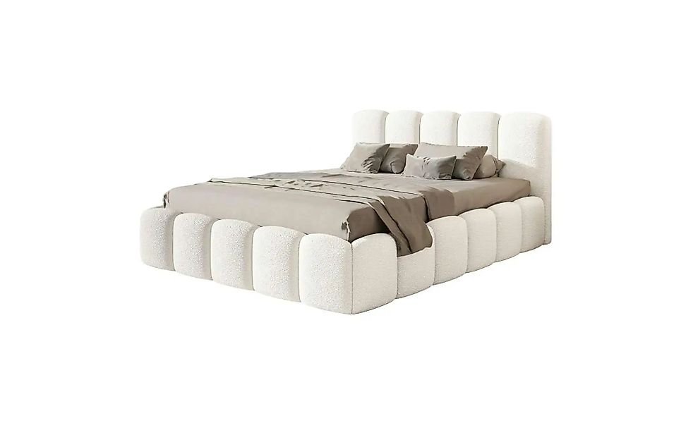 Selsey Polsterbett mit Bettkasten Cloudy II ¦ creme ¦ Maße (cm): B: 187 H: günstig online kaufen