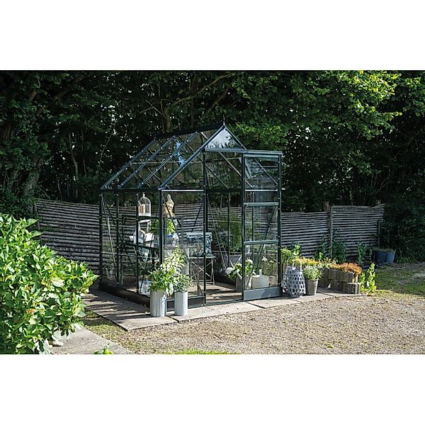 Halls Gewächshaus Icon 6 Grün 3,7 m² günstig online kaufen