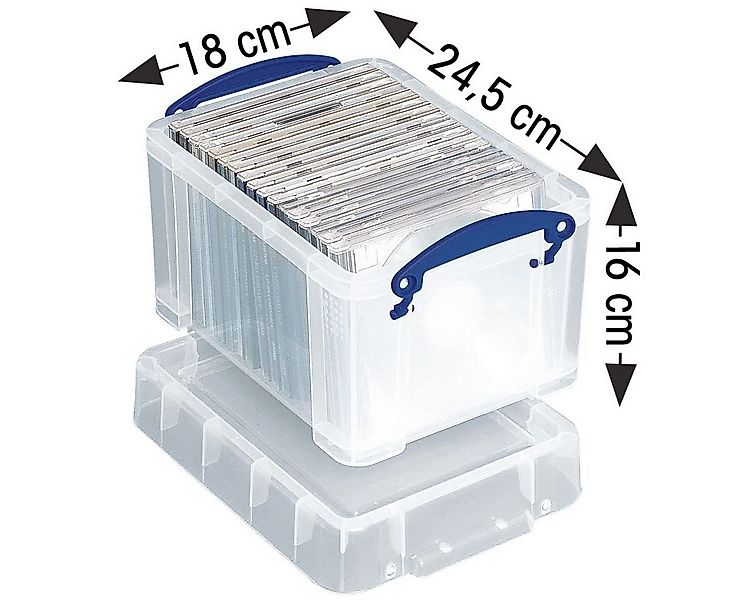 REALLYUSEFULBOX Aufbewahrungsbox, 3 Liter, verschließbar und stapelbar günstig online kaufen