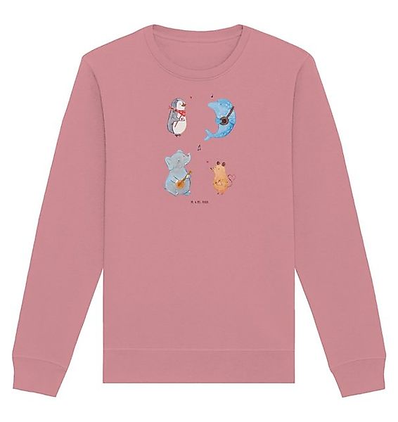 Mr. & Mrs. Panda Longpullover Big Band Größe M - Canyon Pink - Geschenk, Pu günstig online kaufen