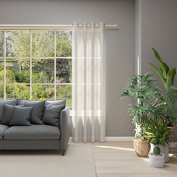 Neutex for you Vorhang "Allure" Ösen 1 Stk. tlg. Ösenschal mit Metallösen, günstig online kaufen