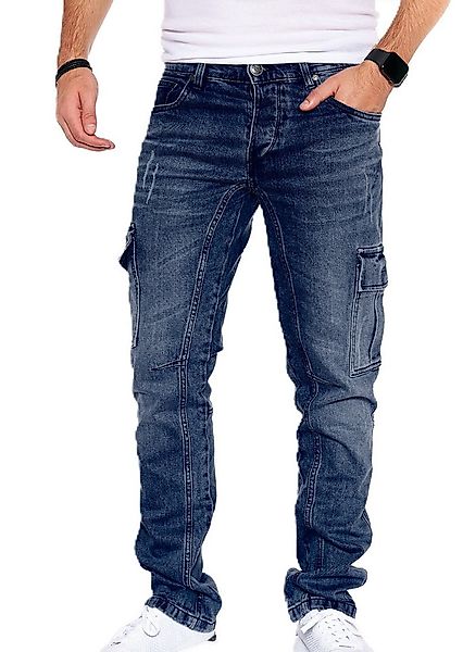 Styleko Cargohose 8003 Cargo Jeans Herren Cargohose für Herren Jeans Cargoh günstig online kaufen