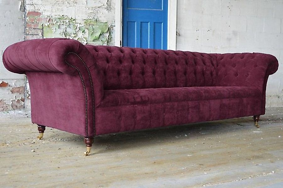 JVmoebel Sofa Chesterfield Design Luxus Polster Sofa Couch Sitz Garnitur Le günstig online kaufen