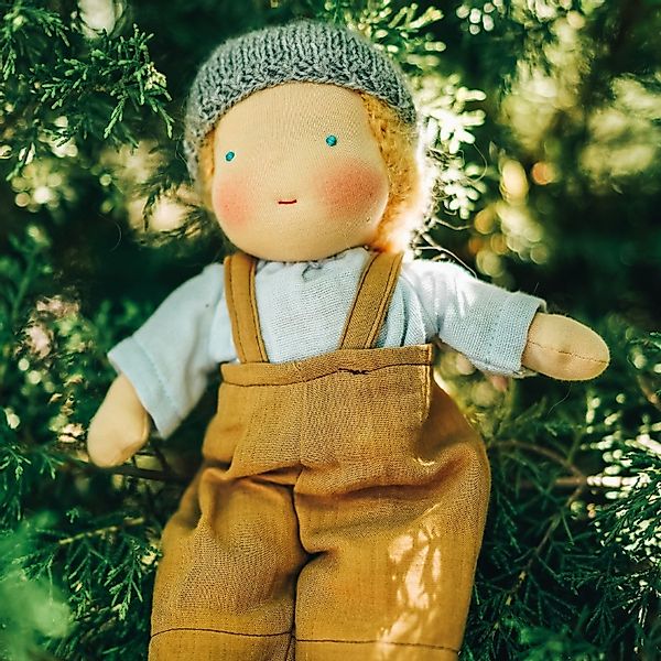 Chimpytoys Stoffpuppe, Waldorfpuppe,Naturpuppe,Biostoffpuppe,Waldorf Art,Bi günstig online kaufen