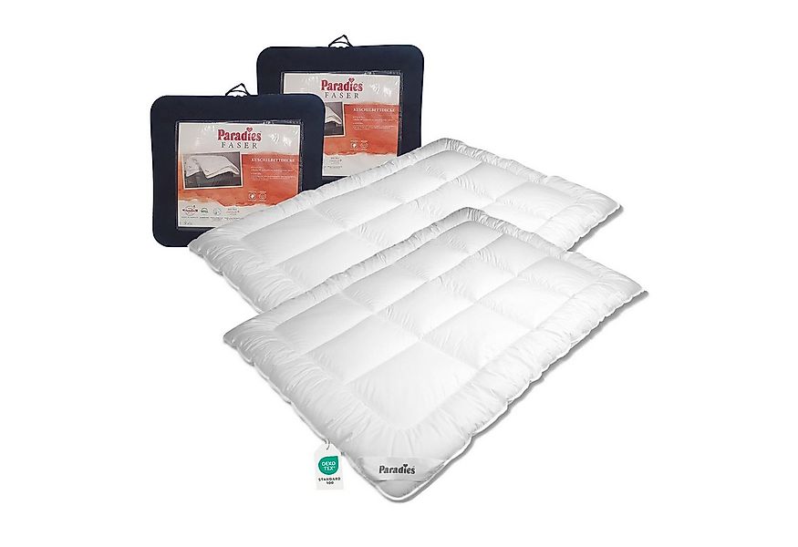 Paradies Kunstfaserbettdecke 2 Stück Paradies Halia winterwarm extra warme günstig online kaufen