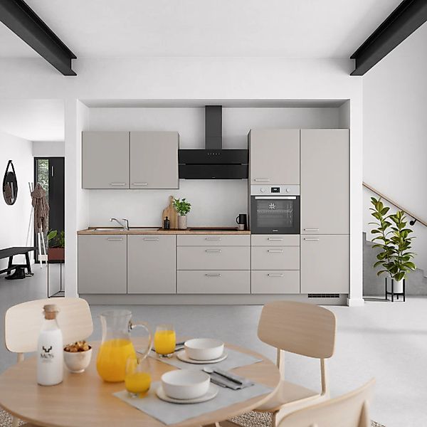 nobilia® Küchenzeile »"Touch II"« vormontiert, Ausrichtung wählbar, Breite günstig online kaufen