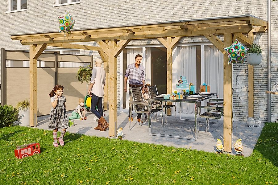 Skanholz Terrassendach "Siena" Leimholz günstig online kaufen