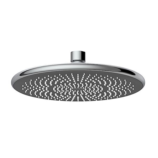Wenko Kopfbrause Watersaving 22,5 cm x 22,5 cm ABS-Kunststoff Silber glänze günstig online kaufen